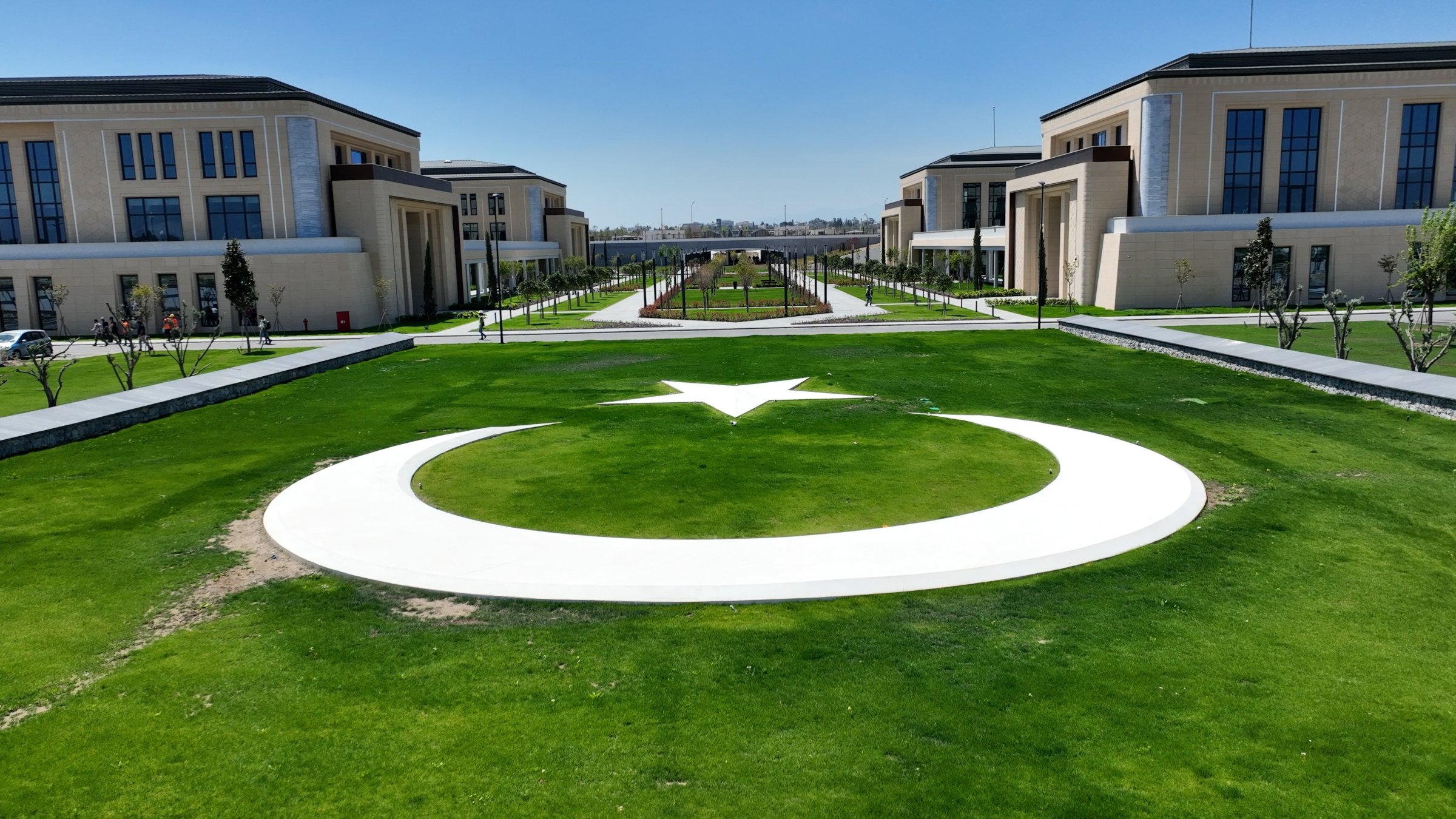 The presidential complex, Lefkoşa (Nicosia), TRNC, Oct. 15, 2025 (DHA Photo)