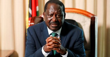 Raila Odinga, Kenya&#039;s former Prime Minister, speaks during an interview in Nairobi, Kenya, Feb. 18, 2021. (Reuters Photo)