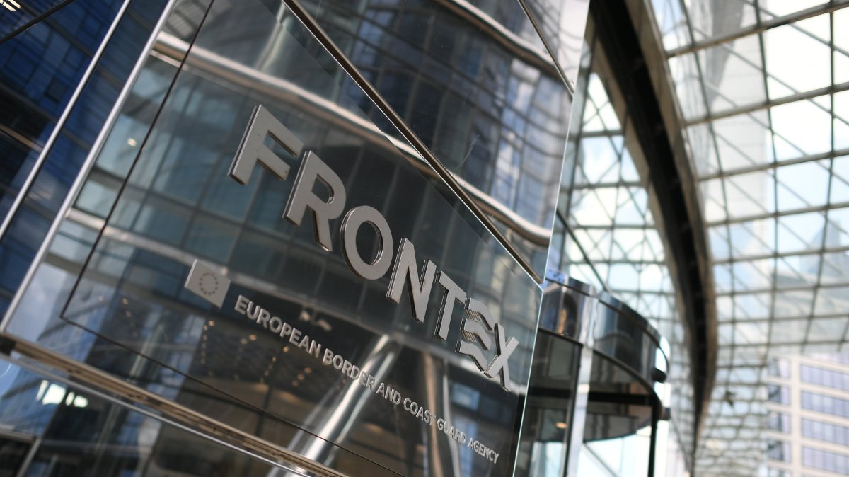 Frontex headquarters in Warsaw, Poland, April 29, 2022. (EPA File Photo)