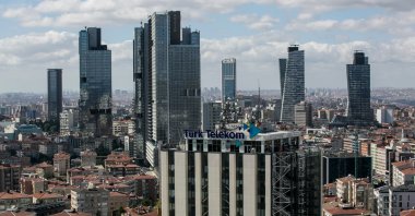 Türk Telekom building is seen in Gayrettepe district, Istanbul, Türkiye, Sept. 20, 2018. (Shutterstock Photo)