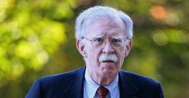 Former White House national security adviser John Bolton arrives at U.S. District Court for the District of Maryland, in Greenbelt, Maryland, U.S., Oct. 17, 2025. (Reuters Photo)