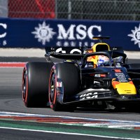 Max Verstappen drives during the 2025 U.S. Grand Prix at Circuit of The Americas, Austin, U.S., Oct. 19, 2025. (Reuters Photo)
