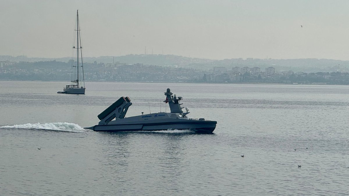 Turkish armed unmanned vessel gains mine warfare capability
