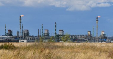 A view shows the Orenburg gas processing plant of Gazprom in the Orenburg Region, Russia, Sept. 1, 2023. (Reuters Photo)