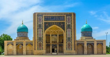 A general view of the Hazrati Imam Complex, Tashkent, Uzbekistan. (Shutterstock Photo)