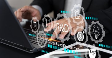 The R&amp;D expenditures of financial and non-financial corporations, which stood at TL 11.2 billion in 2015, reached TL 422 billion last year, respectively. (Shutterstock Photo)
