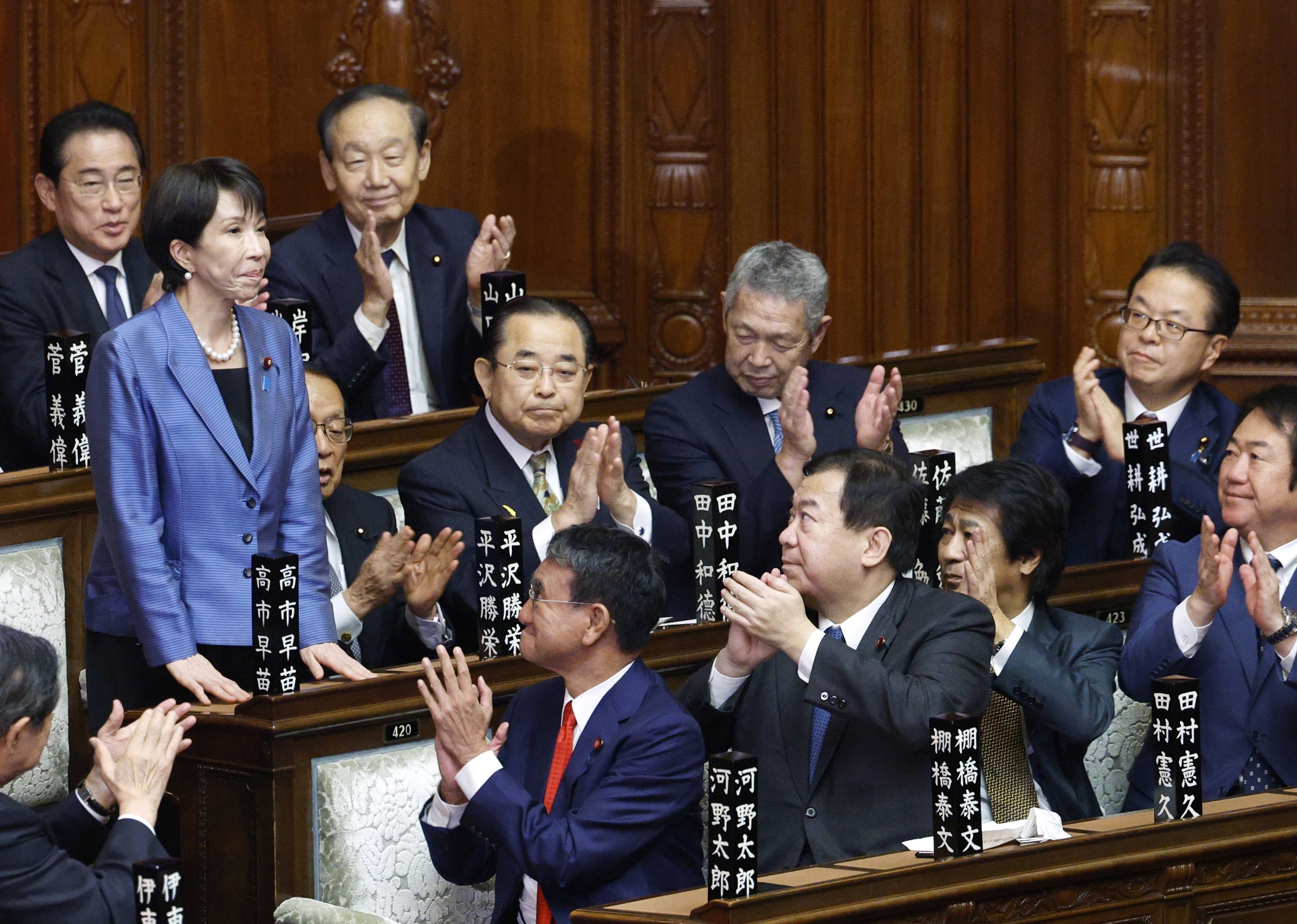 Conservative Takaichi makes history to become Japan's 1st woman PM