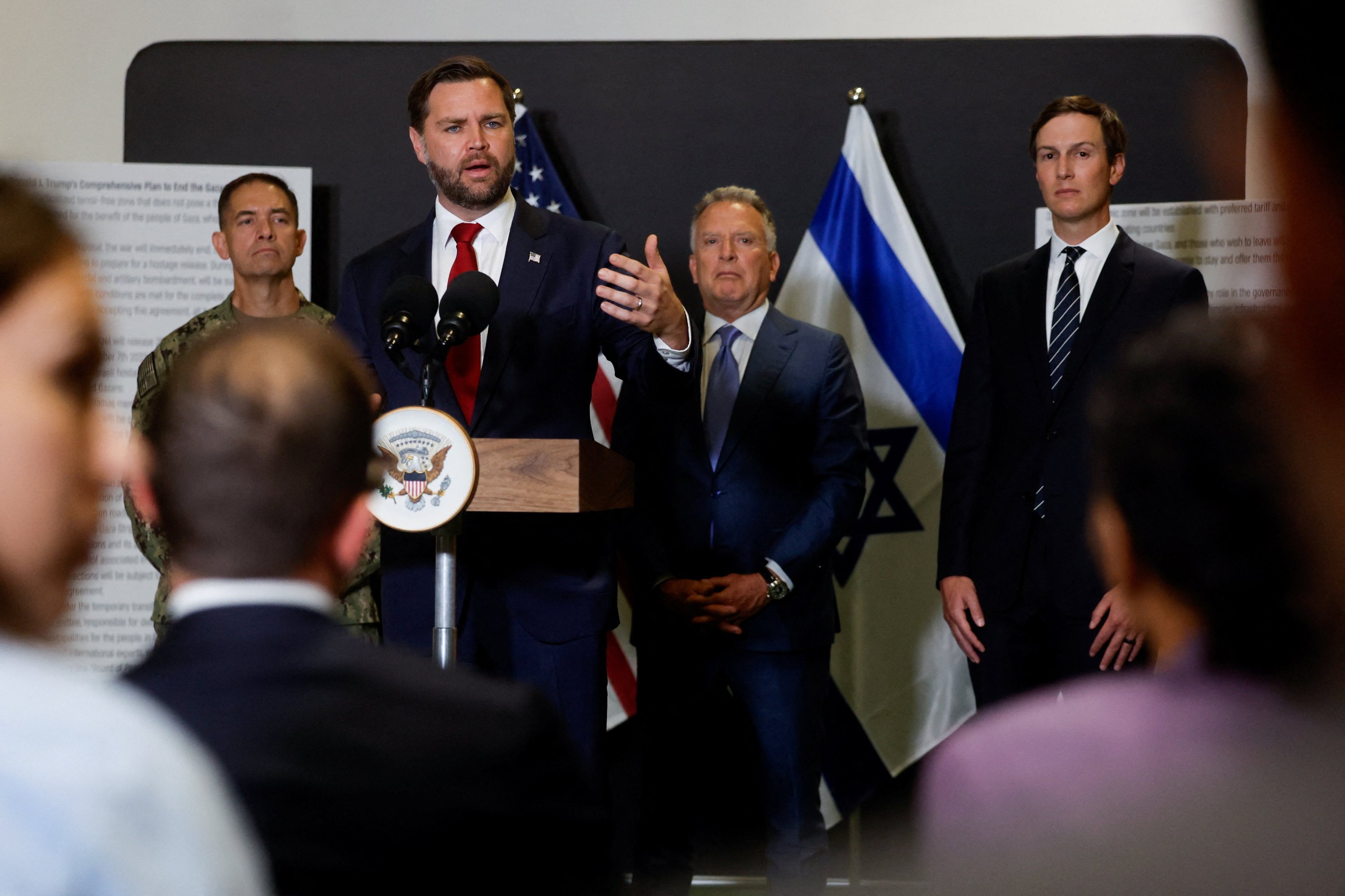 US VP Vance claims Gaza cease-fire 'going better than expected'