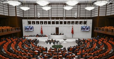 The General Assembly of the Turkish Parliament in Ankara, Oct. 16, 2025. (AA File Photo)