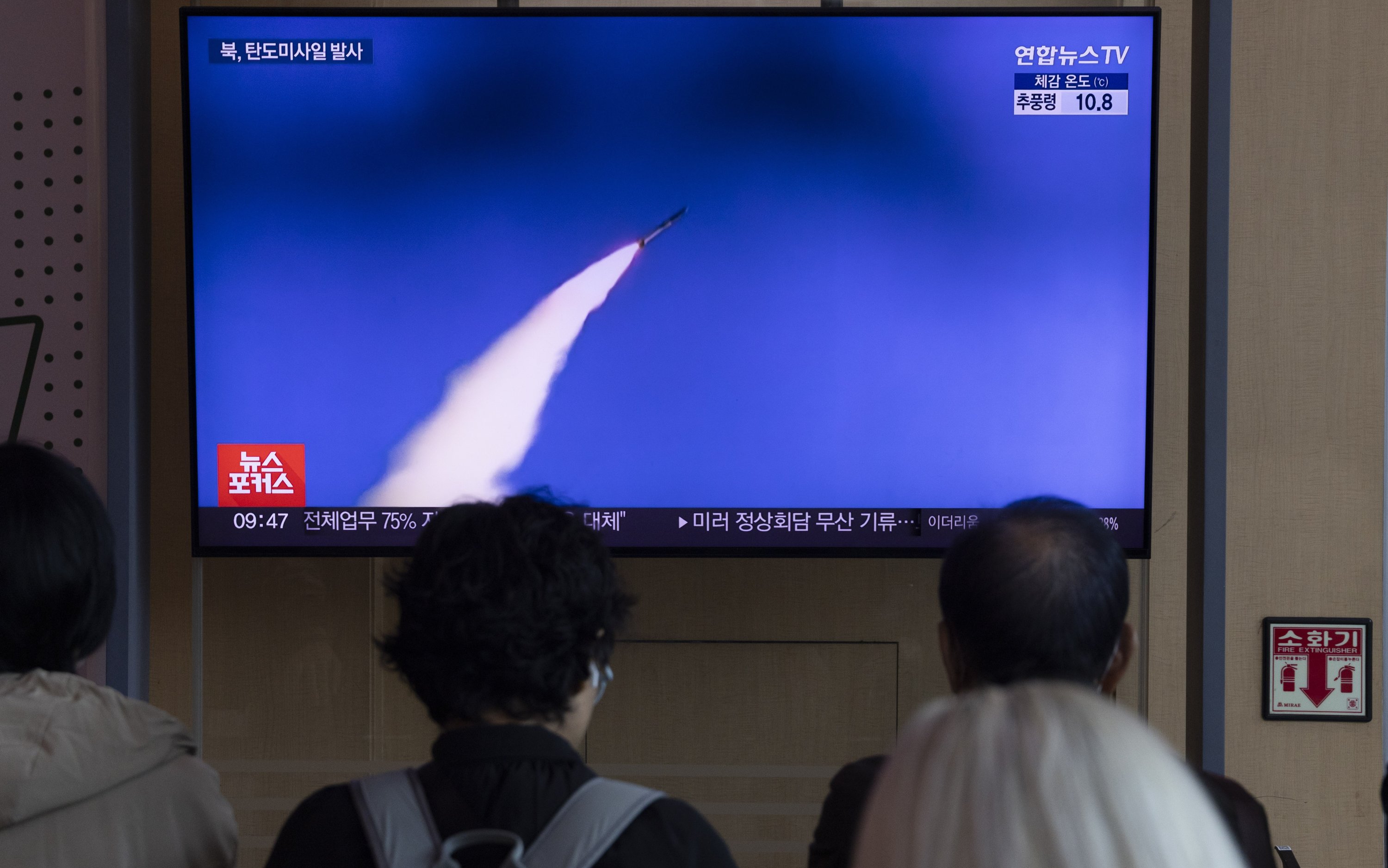 North Korea tests ballistic missiles ahead of Trump trip to Asia