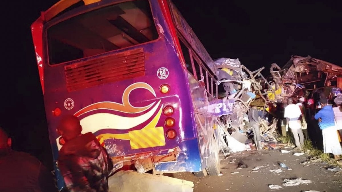 46 killed in western Uganda road crash involving multiple vehicles