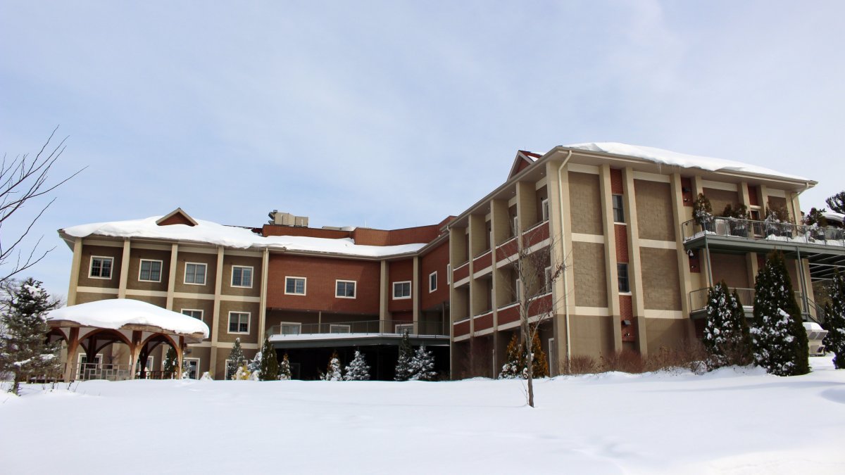 A view of the complex where Gülen and his associates lived before his death, Pennsylvania, U.S. Jan. 25, 2016. (AP Photo)