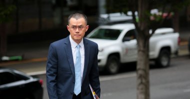 Former Binance CEO Changpeng Zhao arrives at federal court in Seattle, Washington, U.S., April 30, 2024. (AFP File Photo)