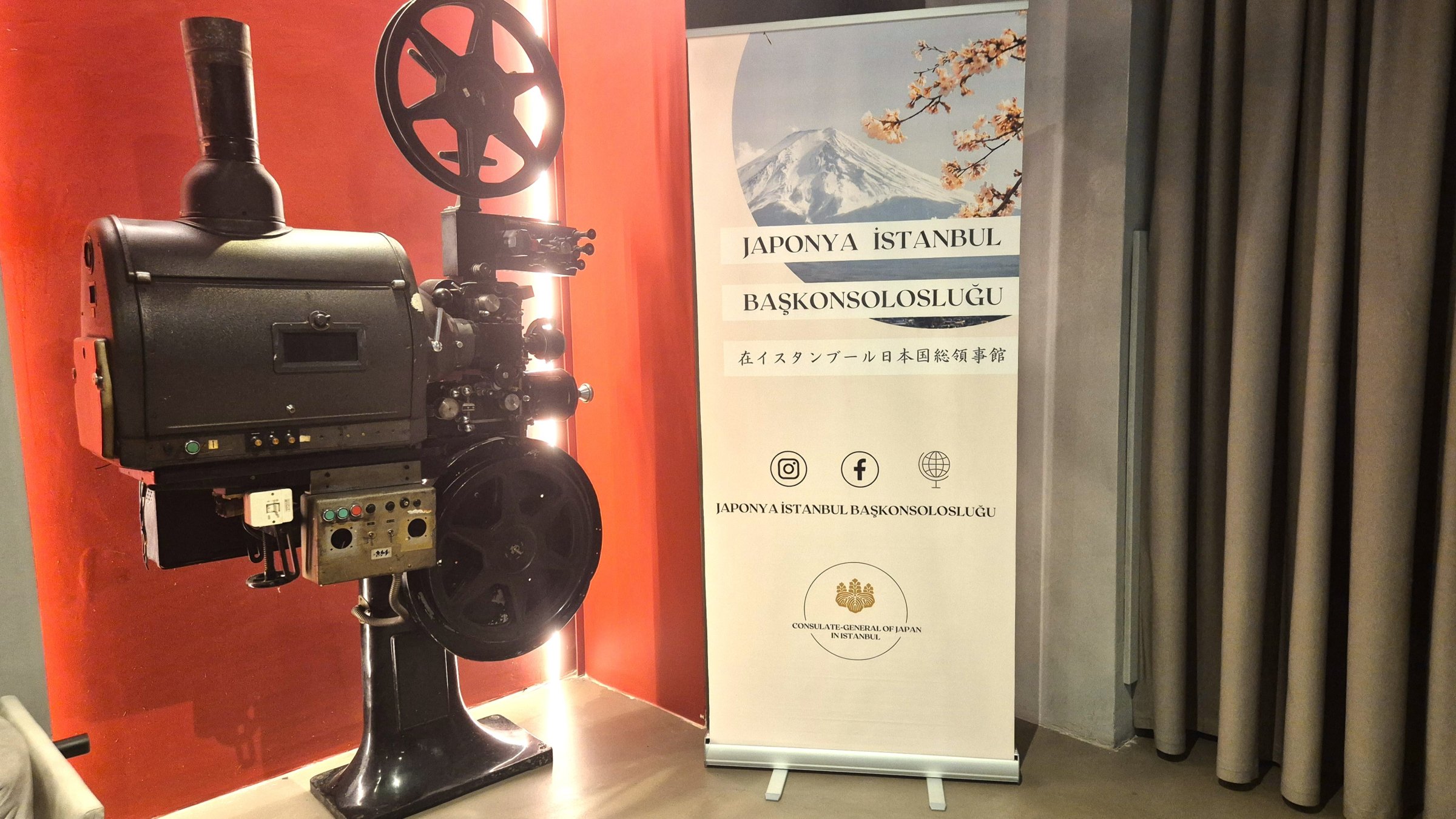 The 7th Istanbul Japan Week and 20th Japanese Film Festival, taking place Oct. 23-26, celebrate Japanese culture, Istanbul, Türkiye, Oct. 23, 2025. (Photo by Ayşe Sena Aykın)