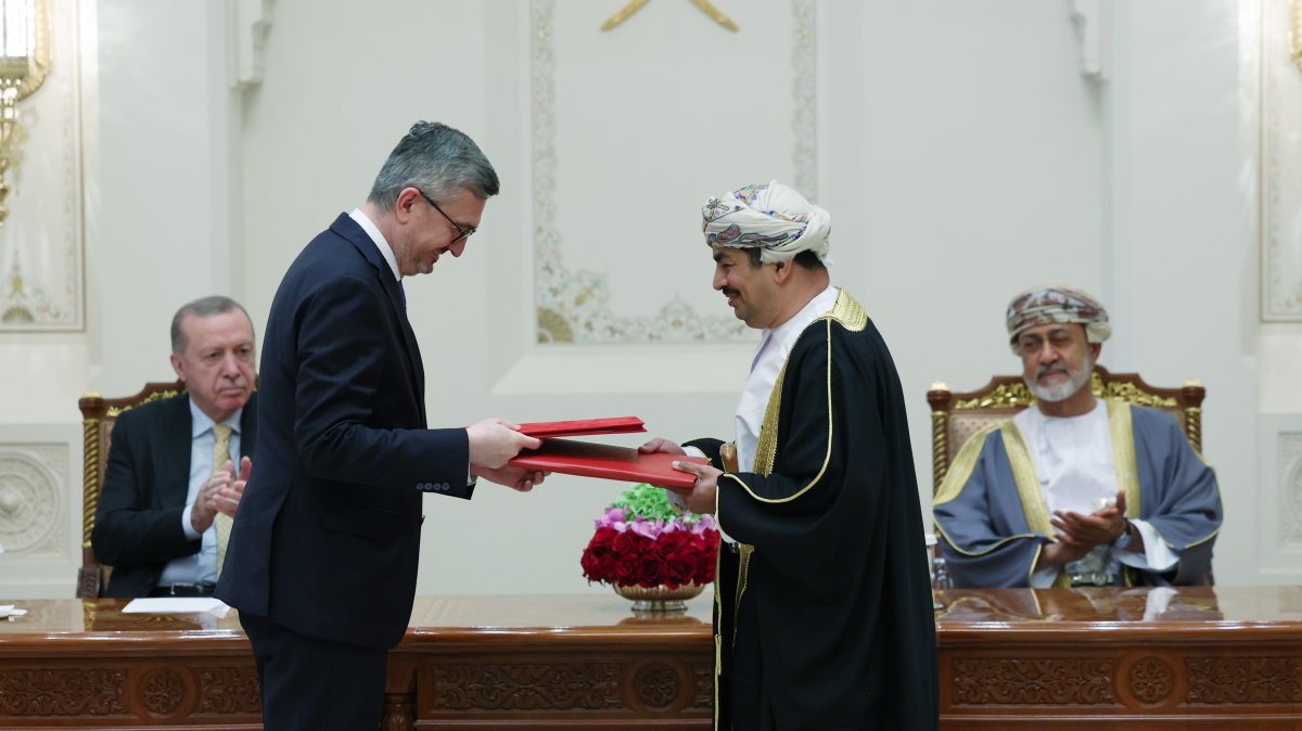 Türkiye, Oman sign wide-ranging of cooperation agreements