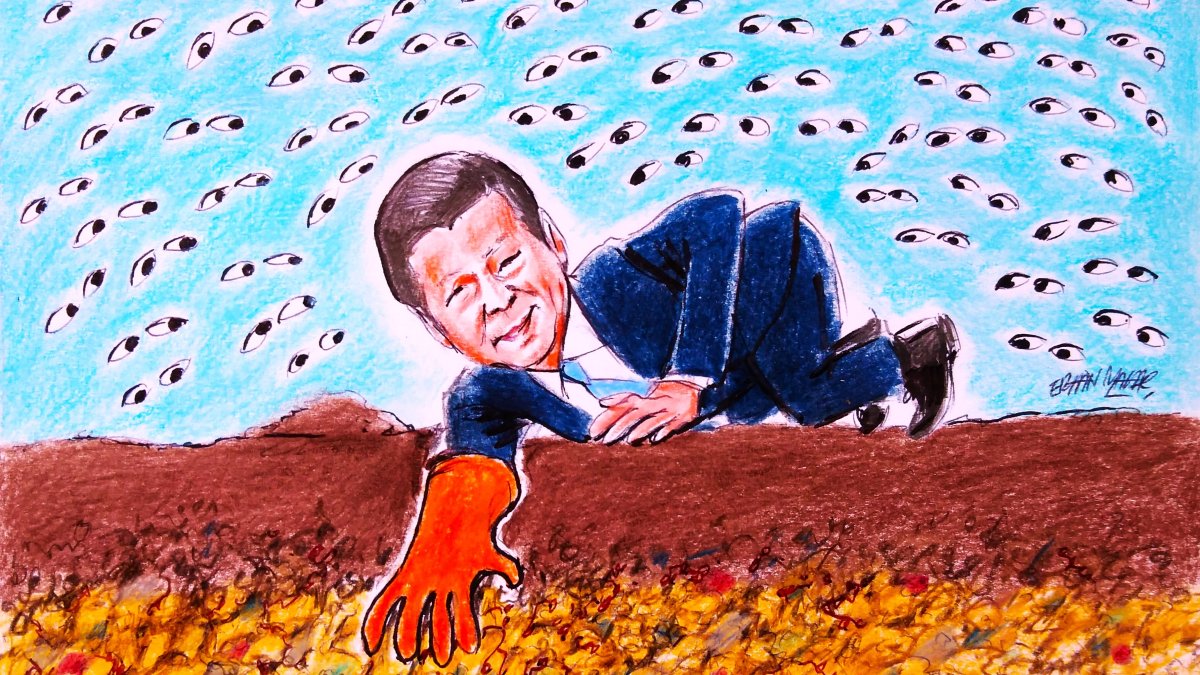 "The world is no longer divided by political doctrines, but by who controls the routes of production, trade and innovation." (Illustration by Erhan Yalvaç)