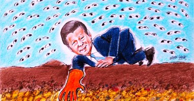 &quot;The world is no longer divided by political doctrines, but by who controls the routes of production, trade and innovation.&quot; (Illustration by Erhan Yalvaç)