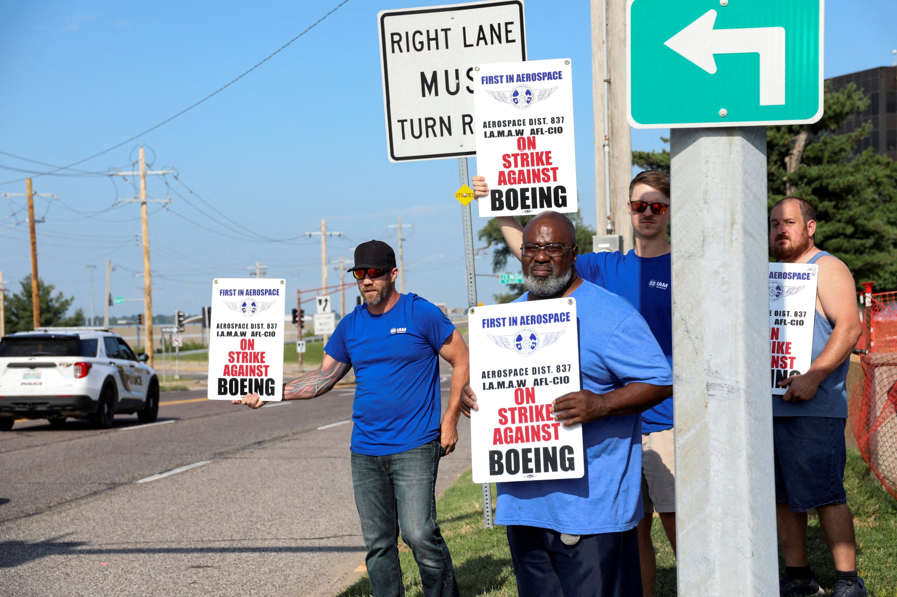 Striking workers reject Boeing’s contract offer for 4th time