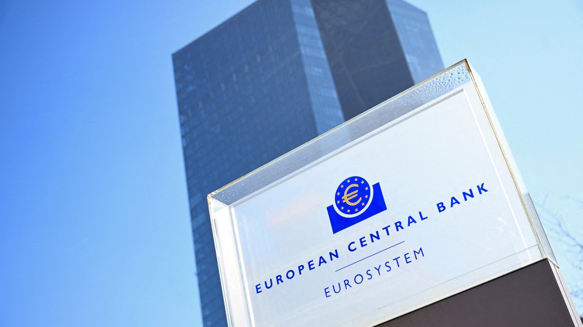 A view of the European Central Bank (ECB) headquarters, Frankfurt, Germany, March 6, 2025. (Reuters Photo)
