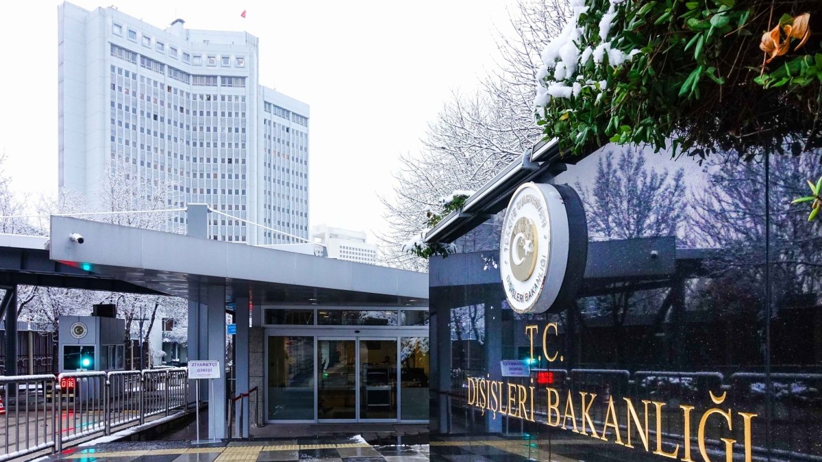 The Foreign Ministry headquarters, Ankara, Türkiye. (AA File Photo)