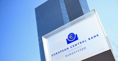 A view of the European Central Bank (ECB) headquarters, Frankfurt, Germany, March 6, 2025. (Reuters Photo)