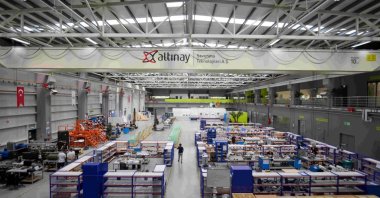 A general view of a facility belonging to Turkish firm Altınay Defense Technologies, Türkiye, Oct. 24, 2025. (AA Photo)