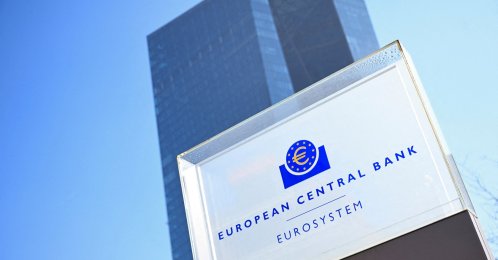A view of the European Central Bank (ECB) headquarters, Frankfurt, Germany, March 6, 2025. (Reuters Photo)