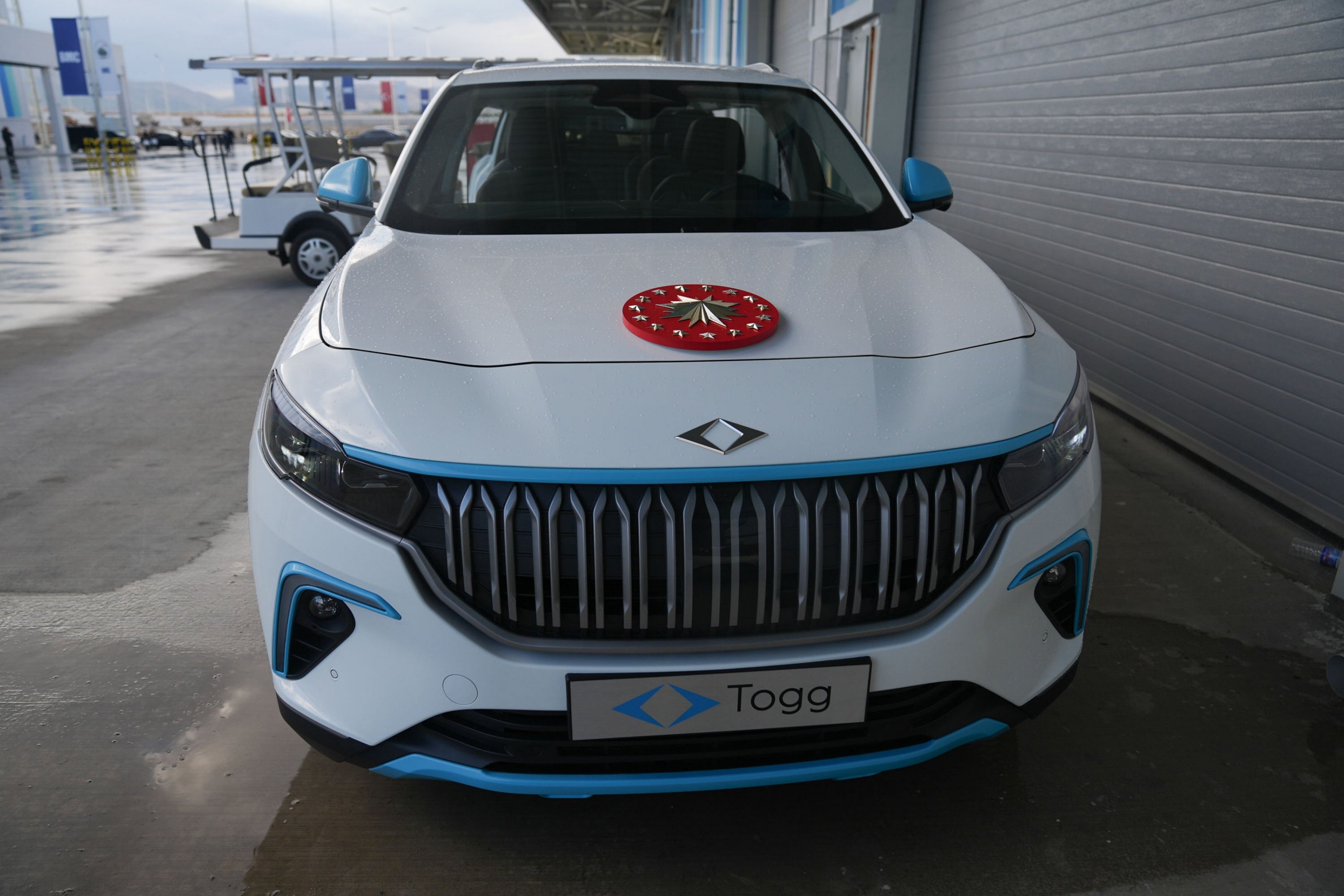 Una versión limusina hecha a medida del primer automóvil eléctrico nacional de Türkiye, el SUV Togg T10X, Ankara, Türkiye, 28 de octubre de 2025. (Foto AA)