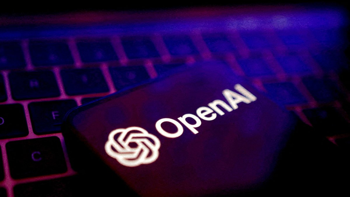 OpenAI logo is seen in this illustration created on May 20, 2024. (Reuters Photo)