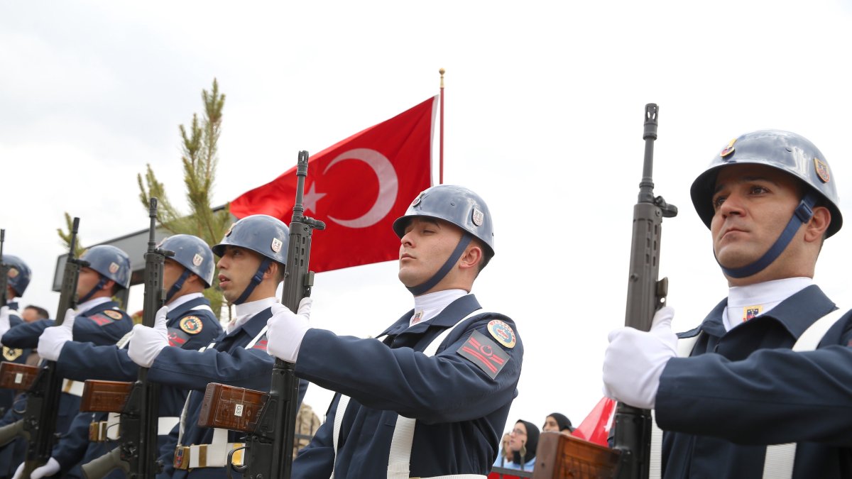 Thirty-three civilians, who were murdered by PKK terrorists 32 years ago in the Yavi neighborhood of Erzurum&#039;s Çat district, were commemorated at a ceremony held at the Martyrs&#039; Cemetery, Yavi, Erzurum, Türkiye, Oct. 25, 2025. (AA Photo)