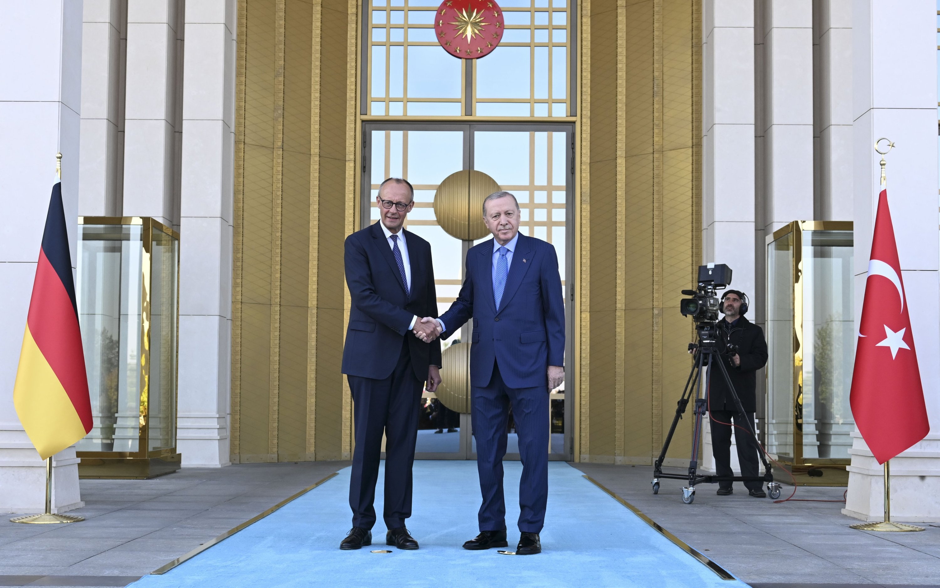 Ərdoğanla Merts Ankarada danışıqlar aparıblar