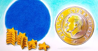 "If Europe consciously limits its growth, Türkiye’s export channels are directly affected." (Illustration by Erhan Yalvaç)