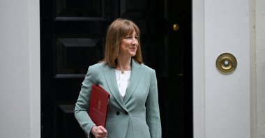 Britain&#039;s Chancellor of the Exchequer Rachel Reeves leaves 11 Downing Street ahead of presenting the Spending Review to Parliament, London, Britain, June 11, 2025. (Reuters Photo)