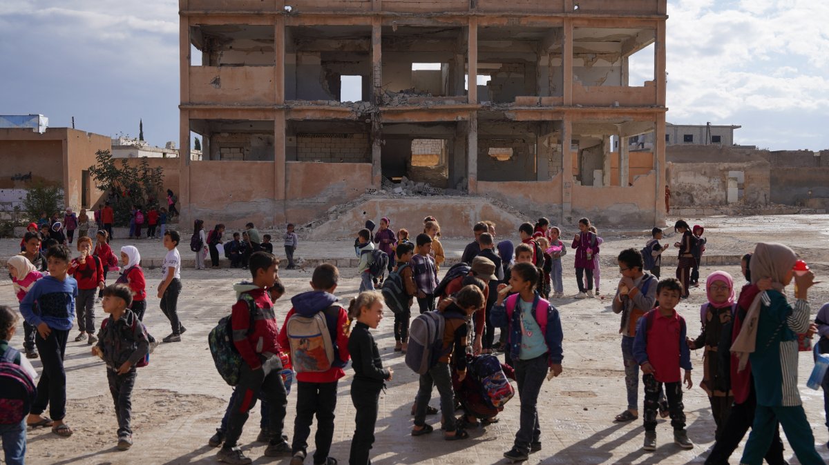 Syria’s children reclaim learning in schools stripped by war