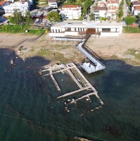 An aerial view of a historical site in Iznik (ancient Nicaea), where Pope Leo XIV is expected to visit from Nov. 28 to Nov. 30 to mark the 1,700th anniversary of the First Council of Nicaea, Bursa, Türkiye, Nov. 2, 2025. (IHA Photo)