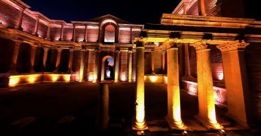 A view of the ancient city of Sardis, in Manisa province, western Türkiye, in an undated file photo.  (AA Photo)