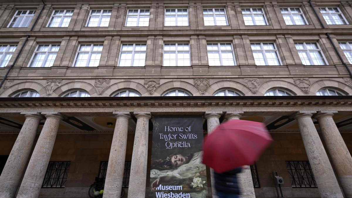 Swifties rush German museum to see art behind ‘Ophelia’