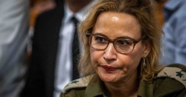 Israel&#039;s Military Advocate General Maj. Gen. Yifat Tomer-Yerushalmi, at the Supreme Court in west Jerusalem, Oct. 1, 2024. (AP Photo)