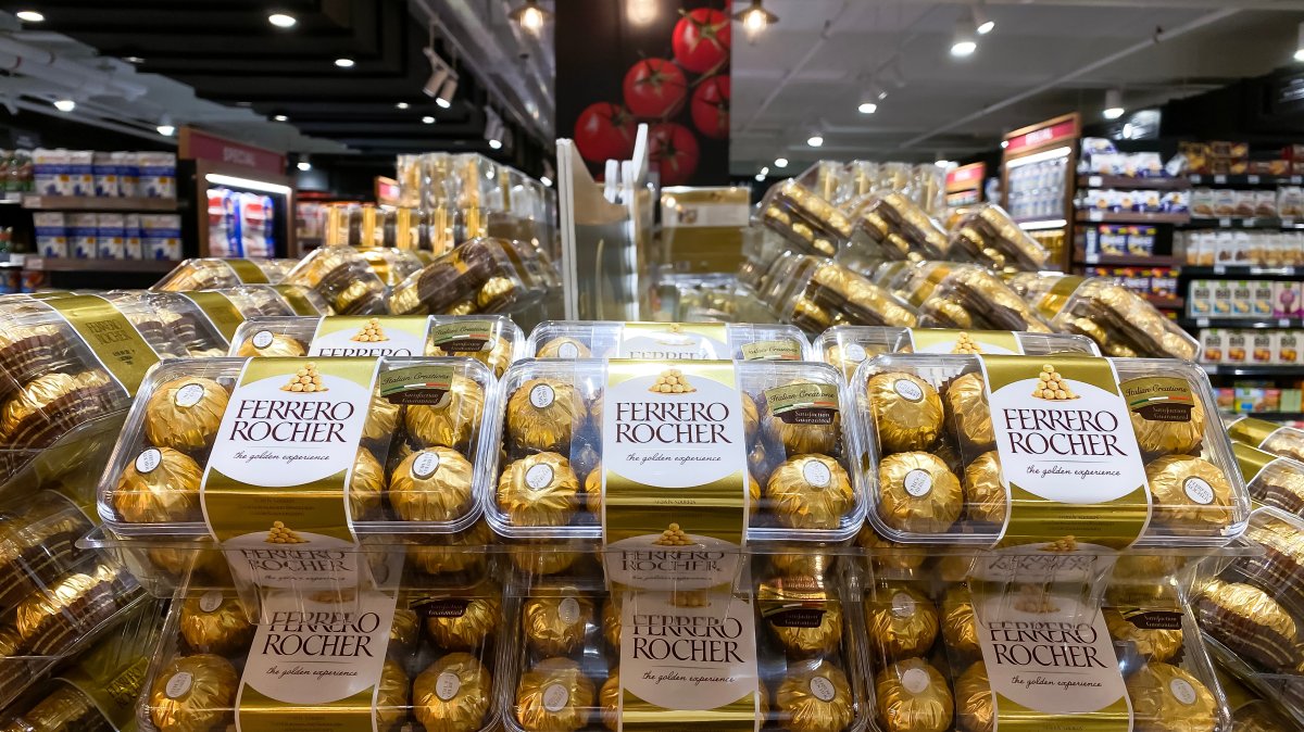 Ferrero Rocher chocolates are for sale at a grocery store, Penang, Malaysia, May 19, 2020. (Shutterstock Photo)