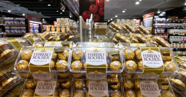 Ferrero Rocher chocolates are for sale at a grocery store, Penang, Malaysia, May 19, 2020. (Shutterstock Photo)