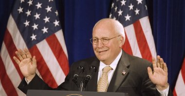 Former U.S. Vice President Dick Cheney delivers a speech in Washington, D.C., Nov. 17, 2006. (AFP Photo)