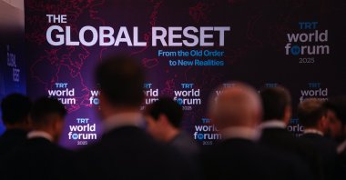 The TRT World Forum 2025 brought together leaders and experts from around the world under the theme “Global Reset: From the Old Order to New Realities,” Istanbul, Türkiye, Nov. 1, 2025. (AA Photo)