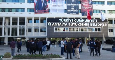 A view of the municipality building, Antalya, southern Türkiye, Oct. 9, 2025. (İHA Photo)