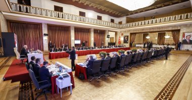 A view of the committee&#039;s meeting at Parliament, Ankara, Türkiye, Aug. 12, 2025. (AA Photo)