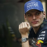 Red Bull Racing driver Max Verstappen of the Netherlands in the paddock at the Autodromo Jose Carlos Pace racetrack in Interlagos, Sao Paulo, Brazil, Nov. 6, 2025. (EPA Photo)