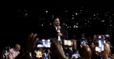 New York City Mayor-elect Zohran Mamdani speaks at an event, San Juan, Puerto Rico, Nov. 6, 2025. (Reuters Photo)