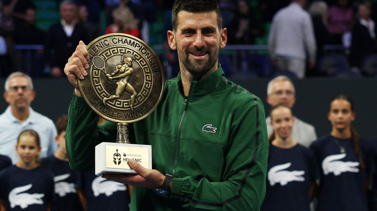 Djokovic wins 101st career title in Athens but pulls out of ATP Finals