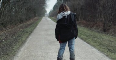 A scene from TED Evans’ short film "Retreat."