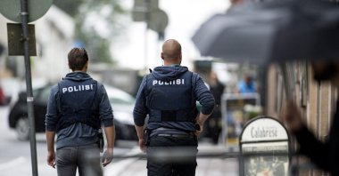 Finnish police officers are seen on the street after a deadly knife attack, in Turku, Aug. 18, 2017. (Reuters File Photo)