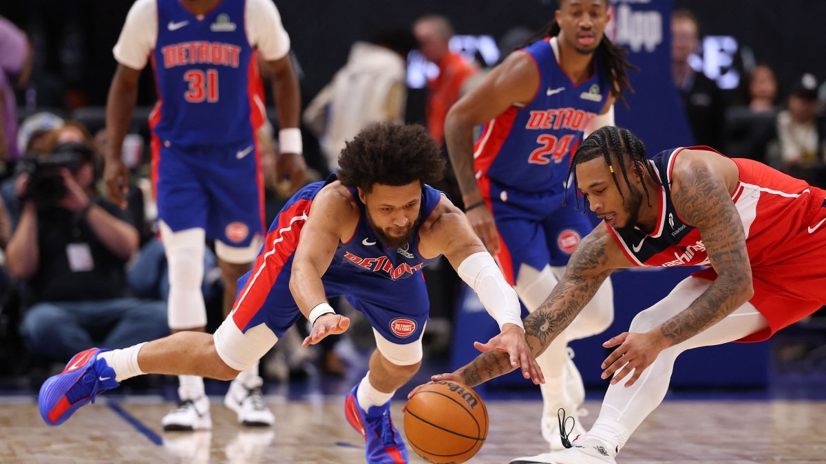 Cunningham’s 46-point triple-double sparks Pistons past Wizards